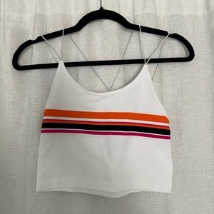 Color stripe tank top